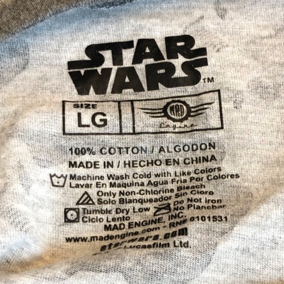 Star Wars Repeating Stormtrooper Long Sleeve Tee - Picture 2 of 4